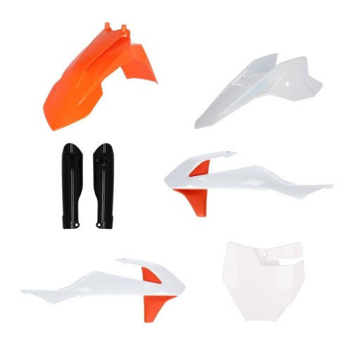 kit de plasticos completo acerbis 0025506 553 021 replica 21 para ktm sx 50 y gasgas mc 50