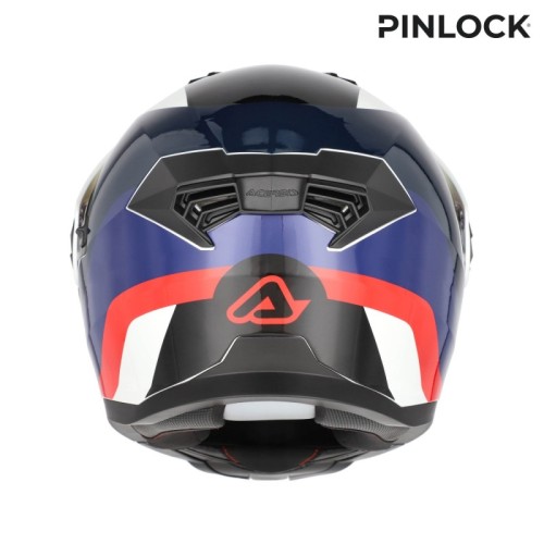 casco modular acerbis rider graphic 0026577 034 blanco azul rojo ece 22 06 p j
