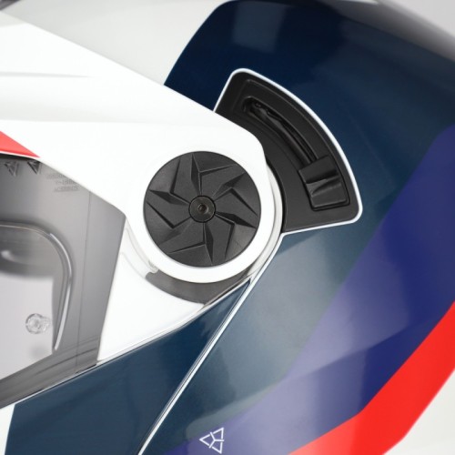 casco modular acerbis rider graphic 0026577 034 blanco azul rojo ece 22 06 p j