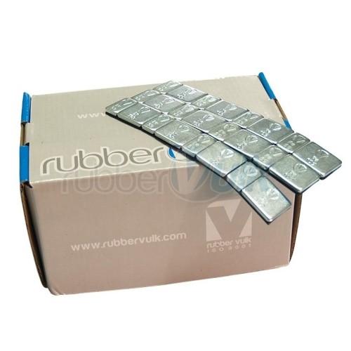 contrapesos adhesivos rubber vulk b00060 fe 5 10 g tira 60 g para equilibrado de llantas