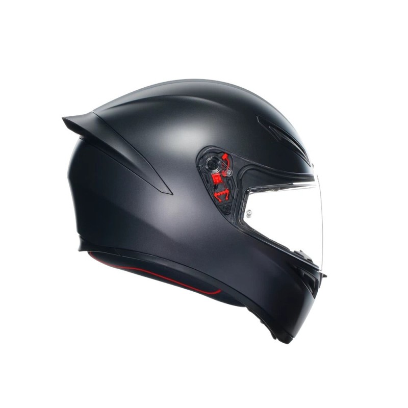 casco de moto agv integral 22 06 k1 s negro mate
