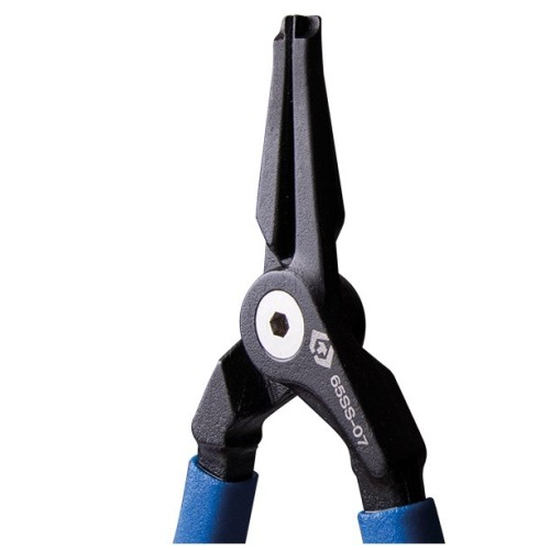 alicate para circlips y anillo elastico exterior