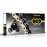 Cadena Regina 520 ZRE moto adventura 120 pasos