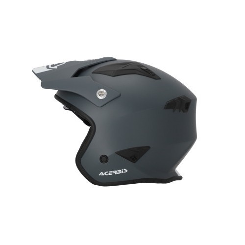 casco acerbis jet aria 22 06 gris 0025055 070