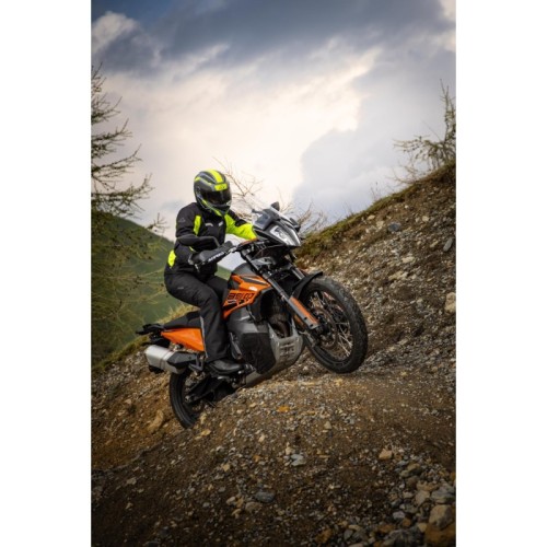 chaqueta x trail acerbis color negro y amarillo talla s ultima unidad
