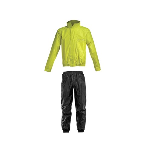 traje de lluvia acerbis logo 0016428 318 062 negro amarillo talla s
