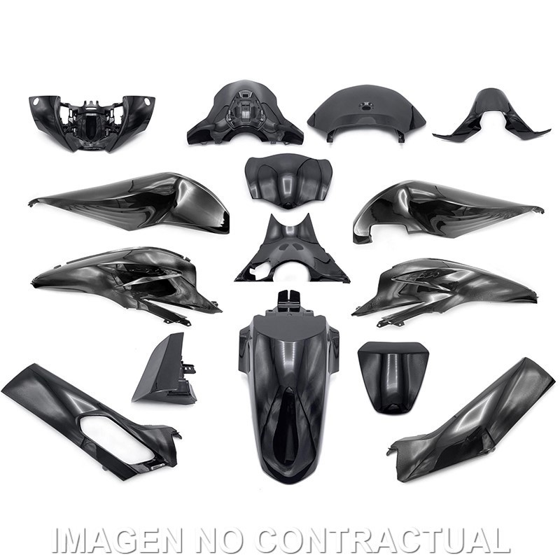 kit plasticos hert honda sh 125 150 blanco brillo