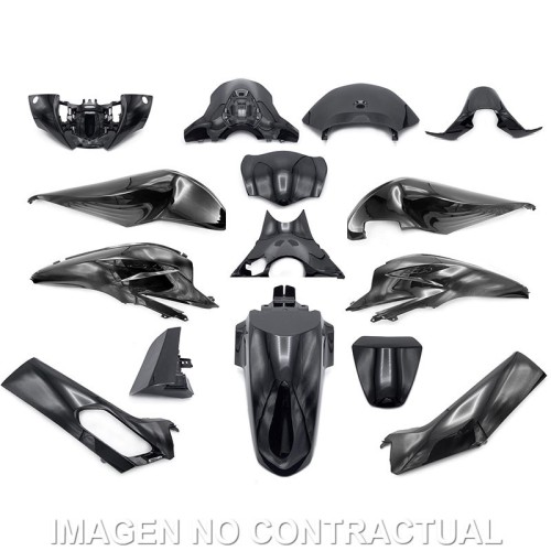 kit plasticos hert honda sh 125 150 blanco brillo