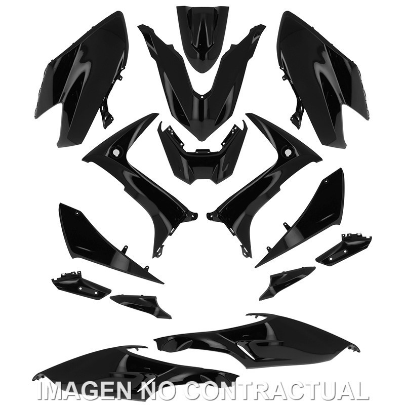 kit plasticos hert yamaha t max 560 negro