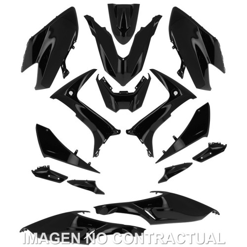 kit plasticos hert yamaha t max 560 negro