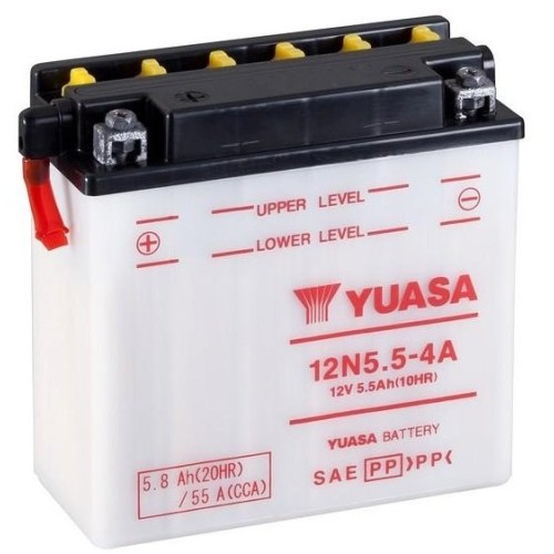 bateria para motocicleta yuasa conventional 5 8ah dc 12n5 5 4a