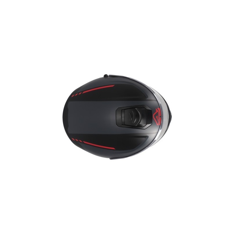 casco modular acerbis tdc gris y negro 0025313 293
