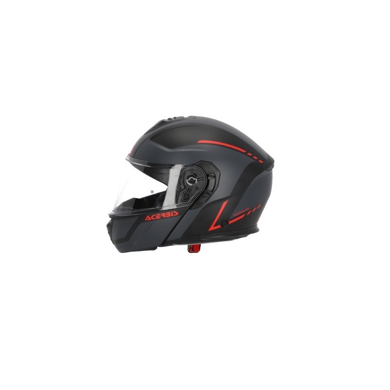 casco modular acerbis tdc gris y negro 0025313 293