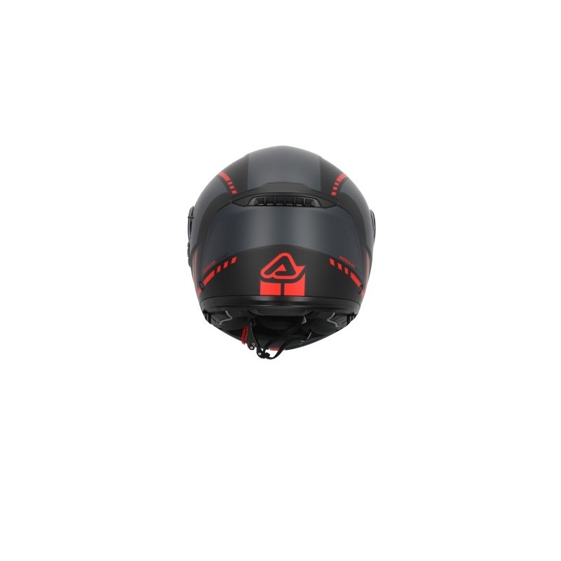 casco modular acerbis tdc gris y negro 0025313 293
