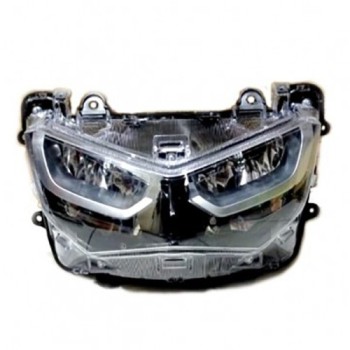 optica delantera led hert 150009 para yamaha n max 125 euro5 2021 2024