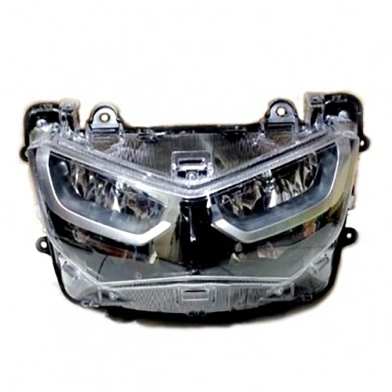 optica delantera led hert 150009 para yamaha n max 125 euro5 2021 2024