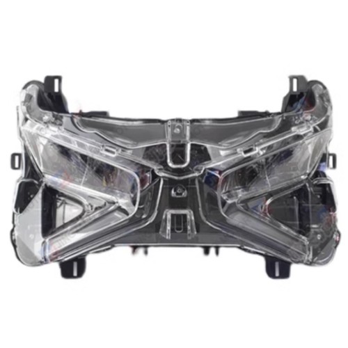 optica delantera led hert 150025 para yamaha x max 125 300 euro5 2023 2024