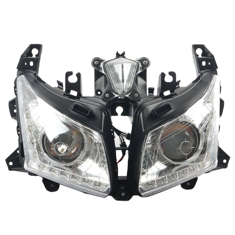 optica delantera led hert 150017 para yamaha t max 530 euro3 2014 2016