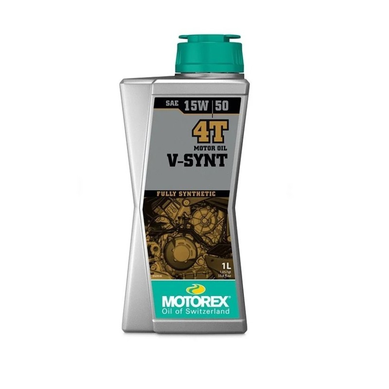 aceite motor moto motorex mt090h004t v synt 4t 15w50 1 litro