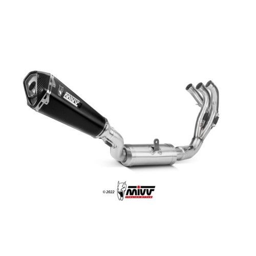 escape completo mivv y 066 ldrc delta race carbono posicion alta para yamaha mt 09 sp fz 0