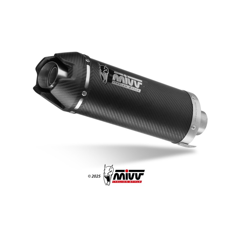 escape completo mivv y 078 k3k ak 1 carbono alto para yamaha mt 09 sp fz 09
