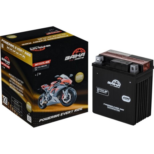 bateria moto agm baika parts ytx7l bs