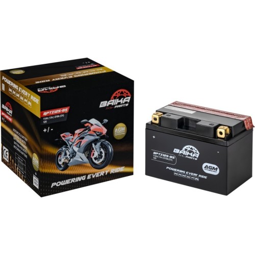 bateria moto agm baika parts ytz12sbs