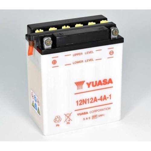 bateria para motocicleta yuasa conventional 12 6ah cp 12n12a 4a 1