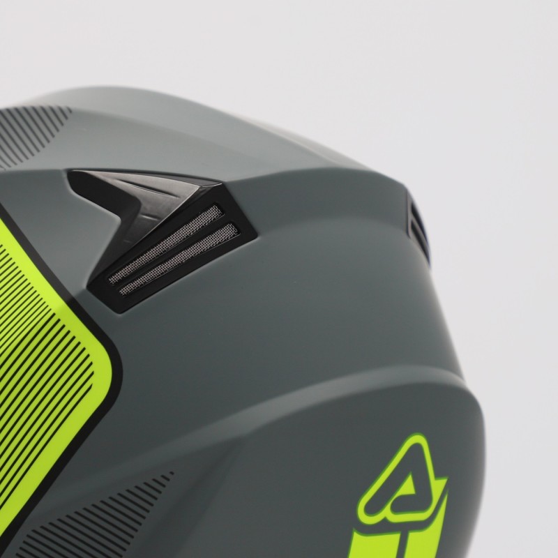casco acerbis serel 22 06 negro y amarillo fluor 0025201 444