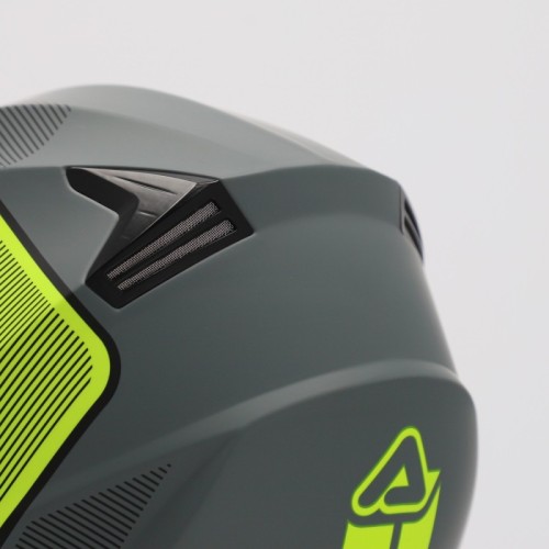 casco acerbis serel 22 06 negro y amarillo fluor 0025201 444