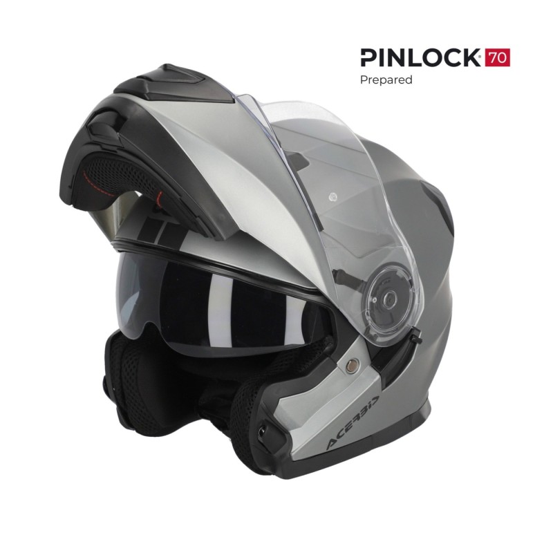 casco acerbis serel 22 06 gris 0025201 070