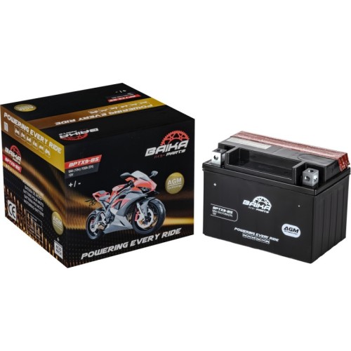 bateria de moto baika parts bptx9bsbai ytx9 bs