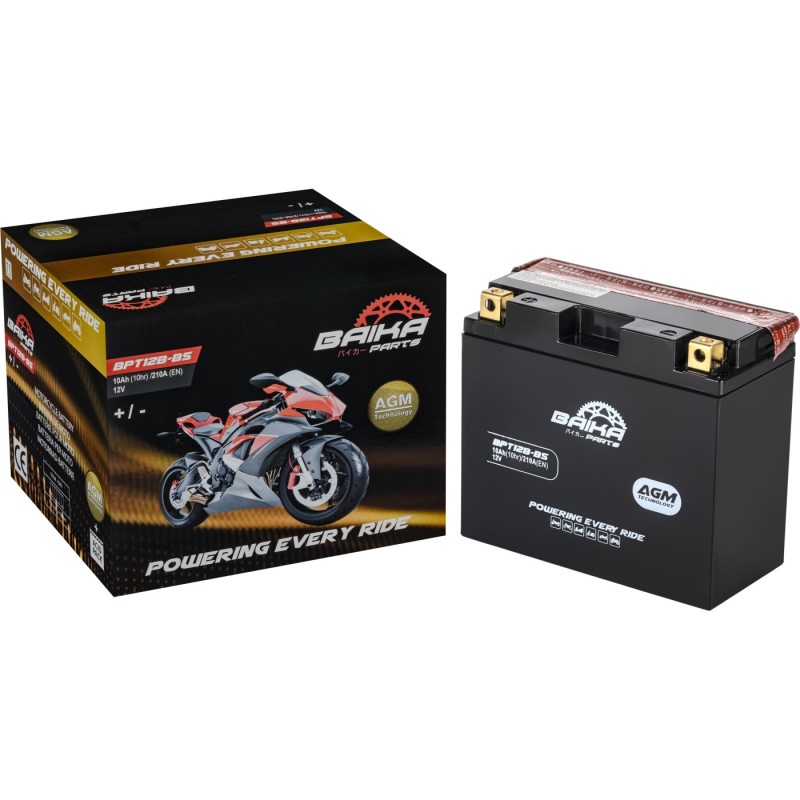 bateria moto agm baika parts yt12b bs bpt12bbsbai