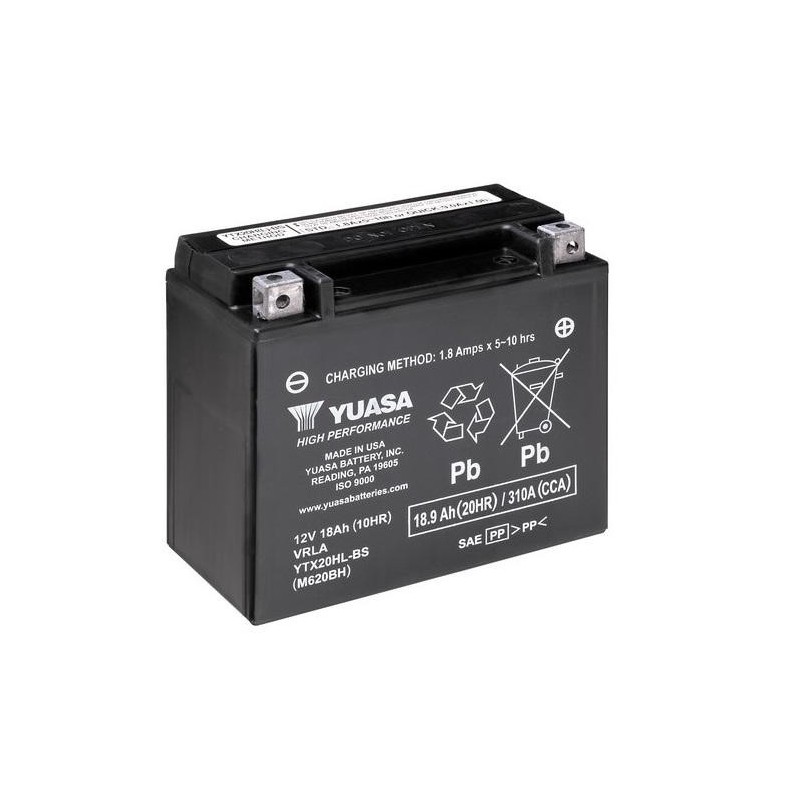 bateria para motocicleta yuasa mf 18 9ah cp ytx20hl bs