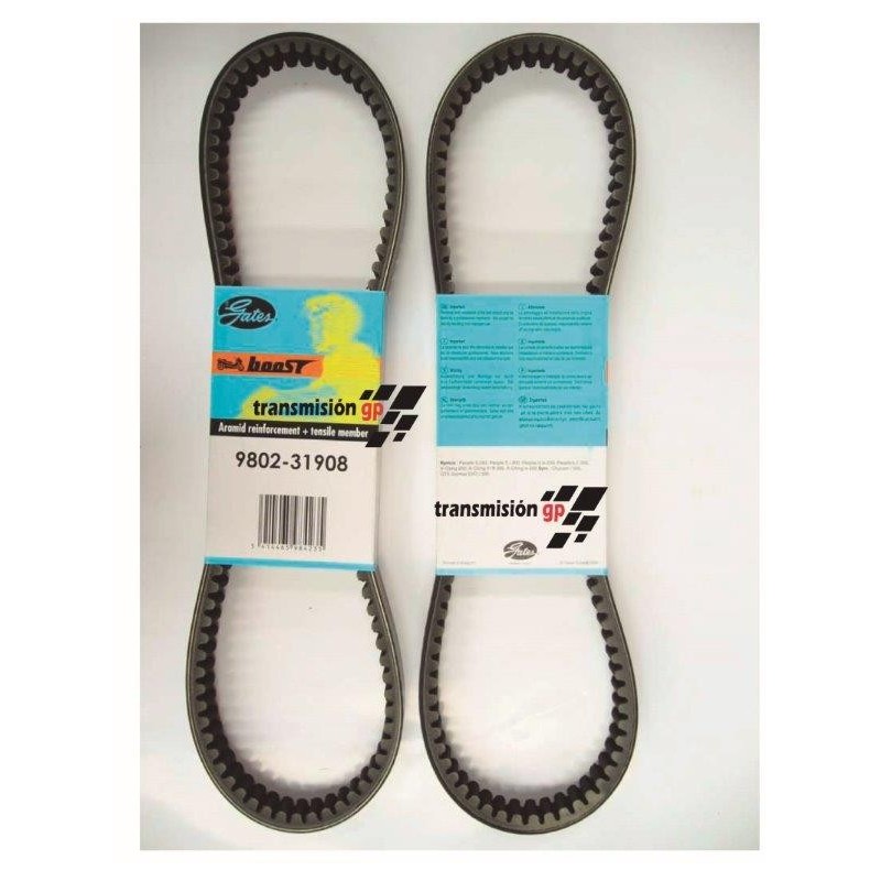 correa para moto kymco 250 people s 06 07 gates 9802 31908