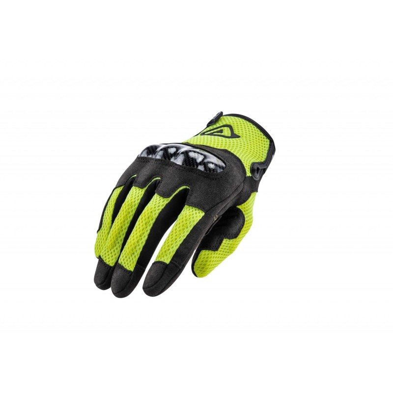 guantes acerbis ramsey my vented amarillo y negro 0023478 318