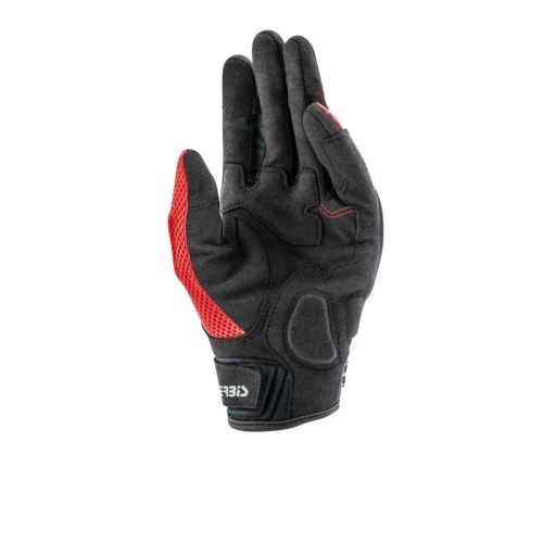 guantes acerbis ramsey my vented negro y rojo 0023478 110