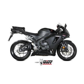 silencioso mivv ak 1 titanium con tapa de carbono honda cbr 600 rr 2024 26 uh 038 l4k 2