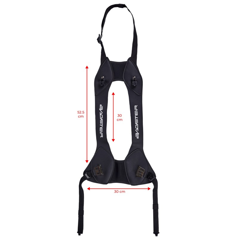 soporte universal easy road para bolsas de deposito fijacion por correas xac500