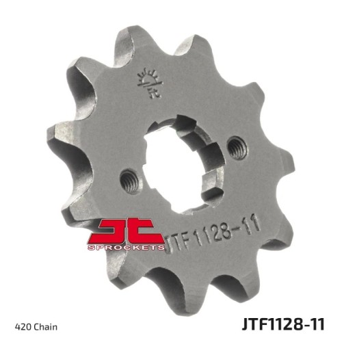 Kit de transmisión Derbi 50 Senda SM X-Treme 2018-2022 JT Sprockets y cadena Regina Urban oro 420 134 pasos