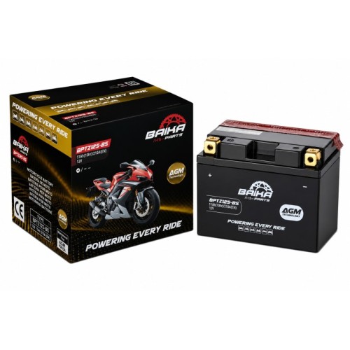 bateria moto sin mantenimiento precargada baika ytz12s bs