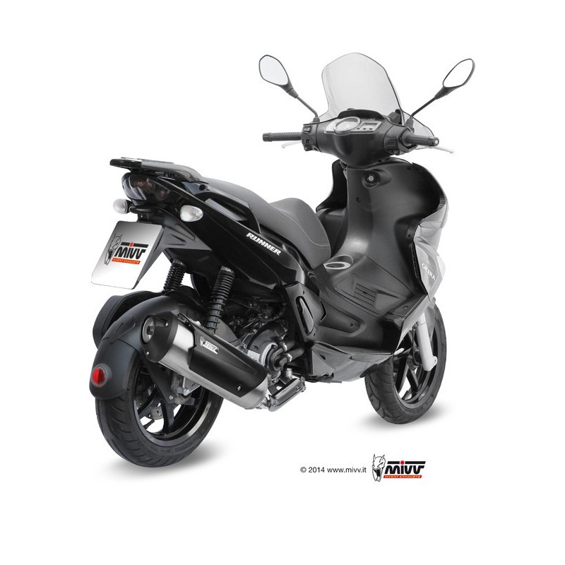 escape completo mivv 1x1 urban st aprilia sr max 300 gilera runner 200 250 nexus 250 300
