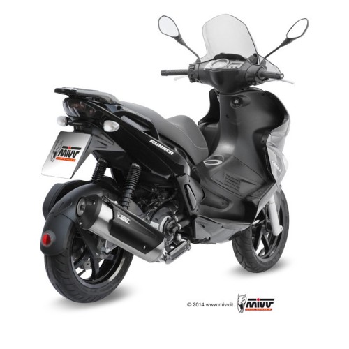 escape completo mivv 1x1 urban st aprilia sr max 300 gilera runner 200 250 nexus 250 300