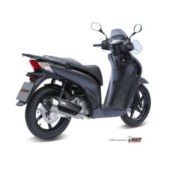 escape completo mivv 1x1 urban st steel honda ps 125 150 2006 12 honda sh 125 150 2002 12