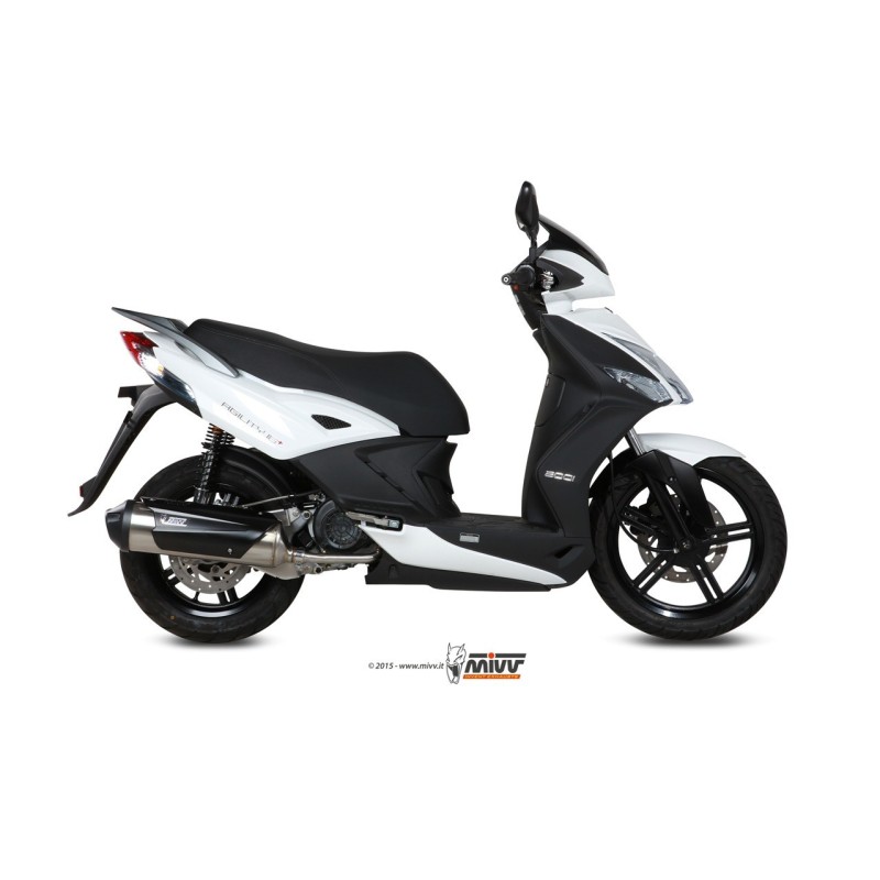 escape completo mivv 1x1 urban steel kymco agility 125 150 a150 r16 people s 125 200
