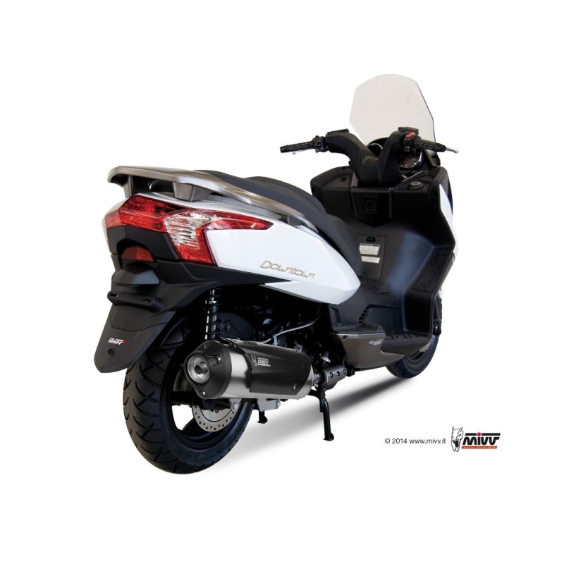 escape completo mivv 1x1 urban steel kawasaki j300 kymco dink street downtown superdink