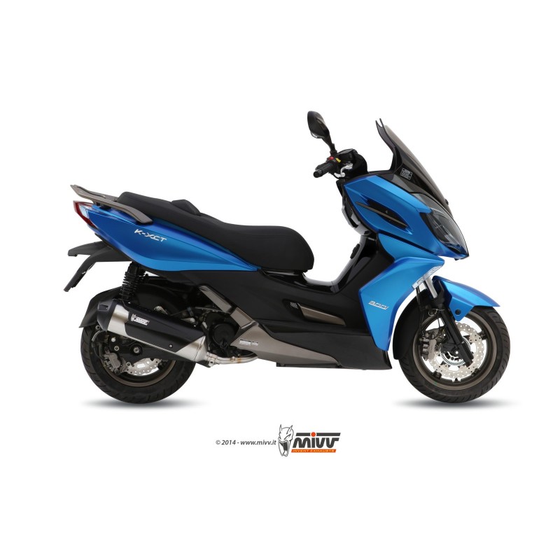 escape completo mivv 1x1 urban st steel kymco k xct 300 2012 16 c ky 0017 b