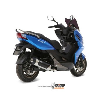 escape completo mivv 1x1 urban st steel kymco k xct 300 2012 16 c ky 0017 k 2