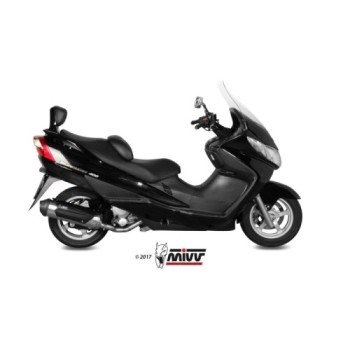 escape completo mivv 1x1 urban st steel suzuki burgman 250 burgman 400 2003 06