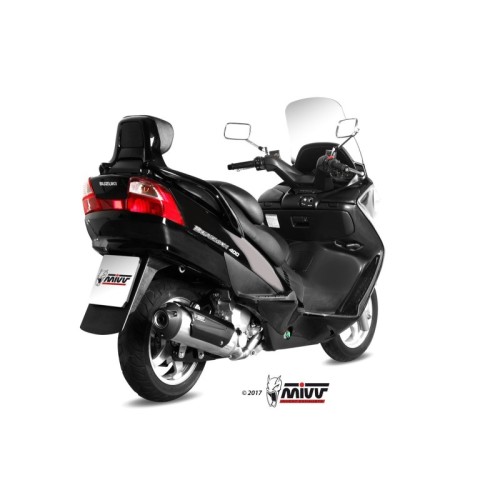 escape completo mivv 1x1 urban st steel suzuki burgman 250 burgman 400 2003 06